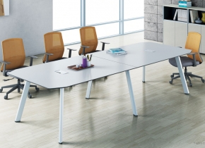  会议桌-钢木会议桌款式06