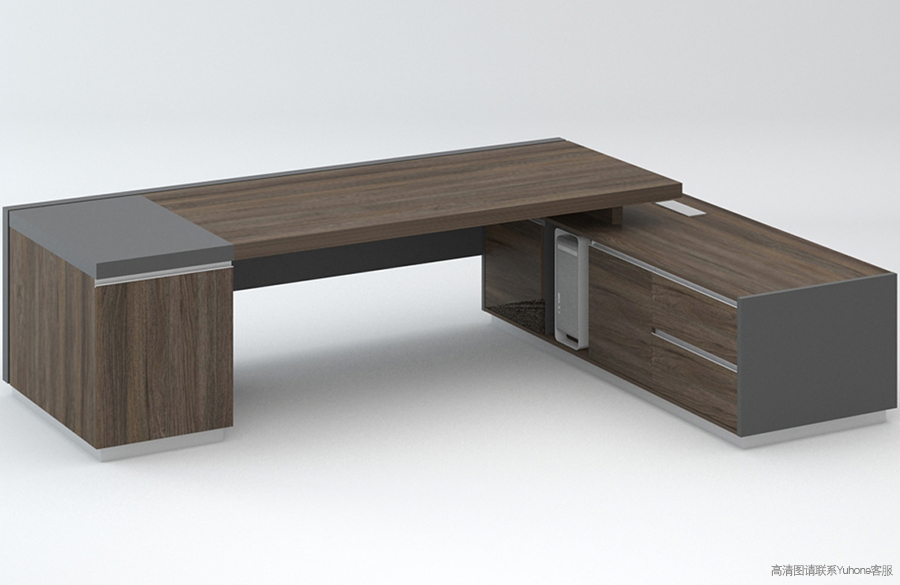 此款班台别名:实木办公桌，板式办公桌，老板桌，班台