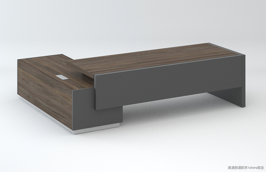 此款班台别名:实木办公桌，板式办公桌，老板桌，班台