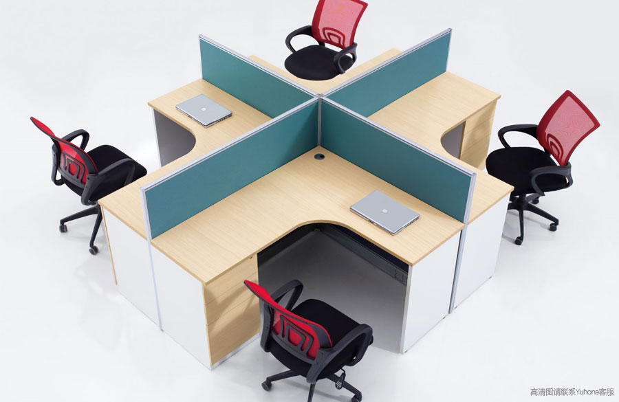    此办公桌别名为：板式办公桌，职员桌，工作位，板式员工位，钢木办公桌，屏风工作位，桌上屏工作位，组合办公位，职员位